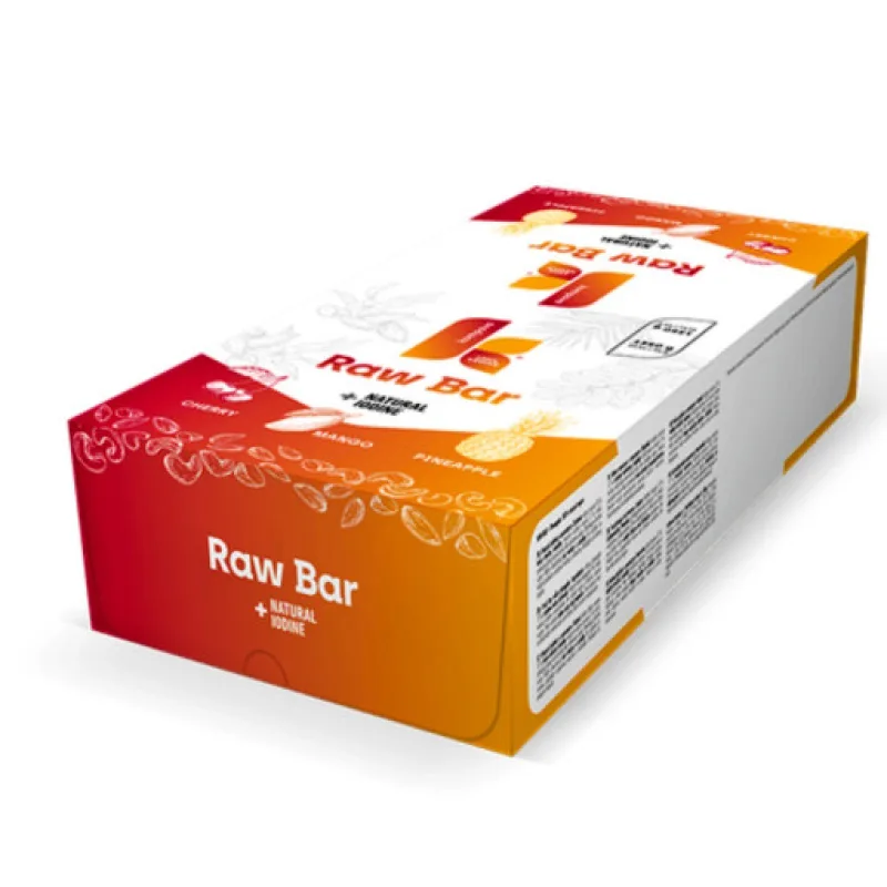 Kompava Raw Bar, Ananas 45g, 30ks karton