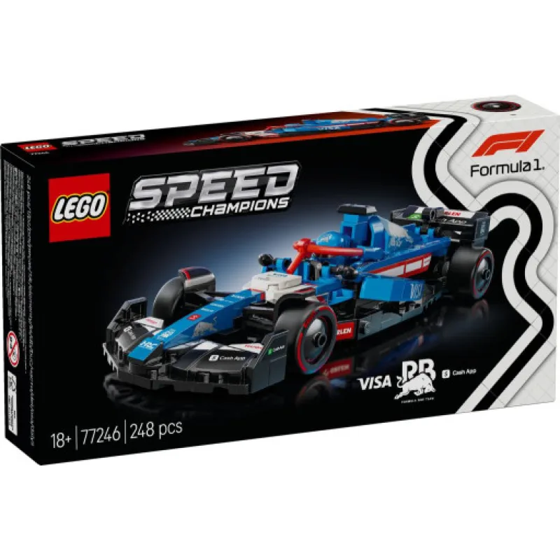 LEGO Speed Champions 77246 Závodní auto Visa Cash App RB VCARB 01 F1