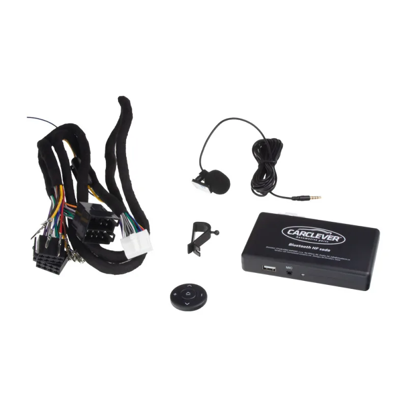 Carclever bluetooth HF sada s ISO konektorem hf cc01