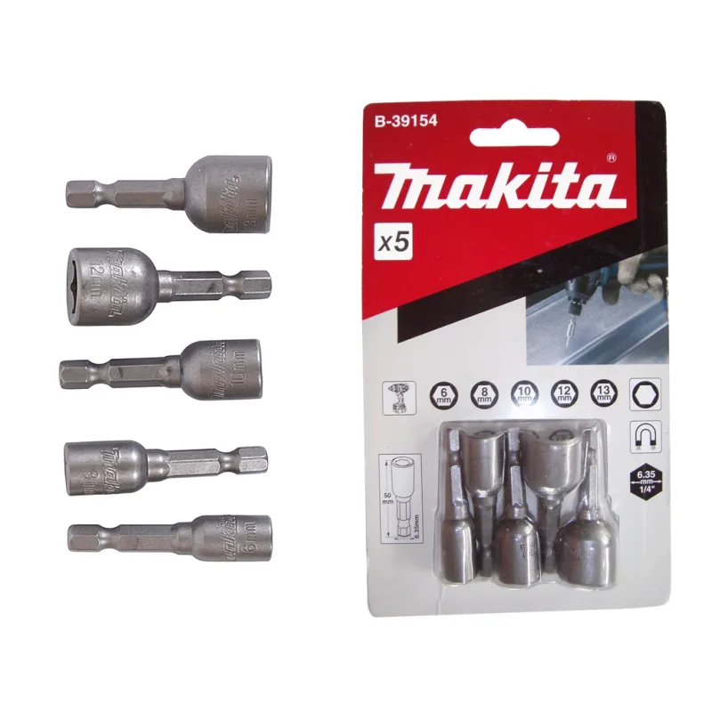 Sada nádstavcov šesťhran MAKITA B-39154