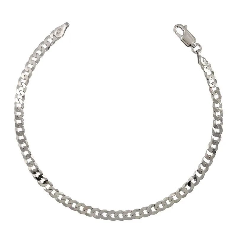 Strieborný náramok pancr dĺžka náramku 23cm