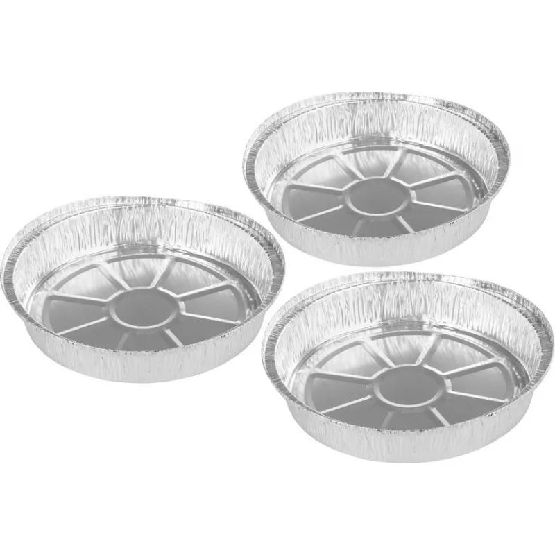 Miska MagicHome 23x4,8 cm, 3 ks, okrúhla, ALU