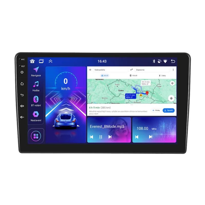 Bmode 2DIN autorádio BEX33 Android, Opel Astra / Antara / Zafira BEX-UN06M/A7342