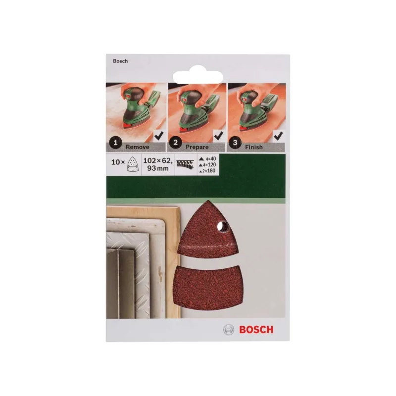 Brúsne 10-dielna sada br. papierov