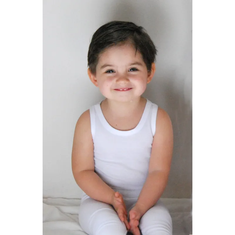 Detské termo tielko TERMOintima veľ. 86 až 104 - biela, 98 - 104