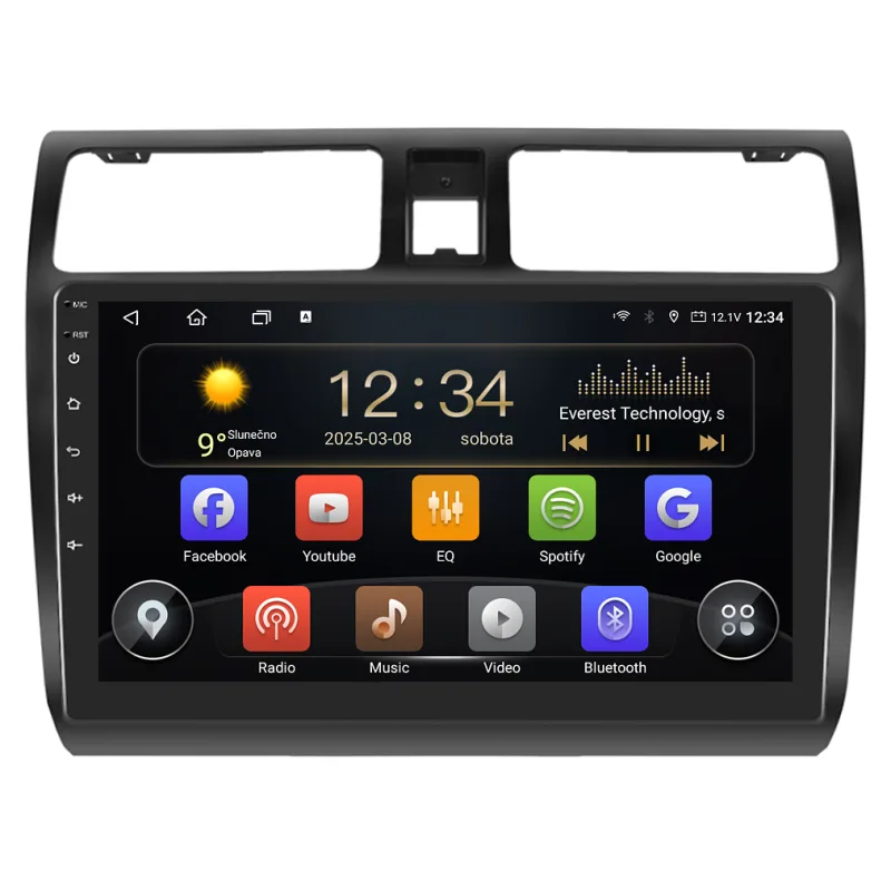 Isudar 2DIN autorádio T72-IEV73 Android, Suzuki Swift I (Gen 3) B469