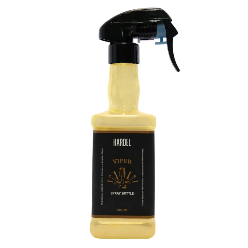 HARDEL Barber tools Rozprašovač na vodu HARDEL Viper Gold spray bottle 500 ml