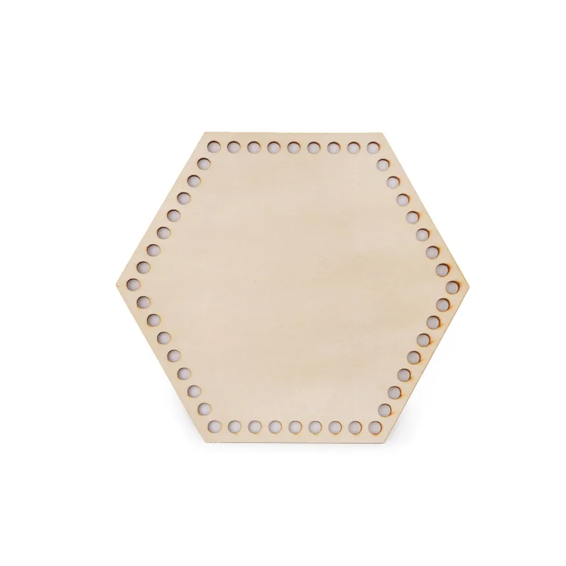 Drevené dno na výrobu košíkov Ø20 cm - šesťhran