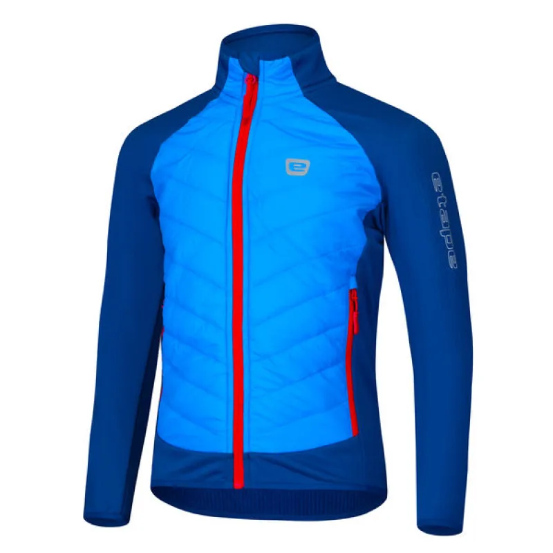 Etape – dětská bunda/mikina ALEX, modrá/červená