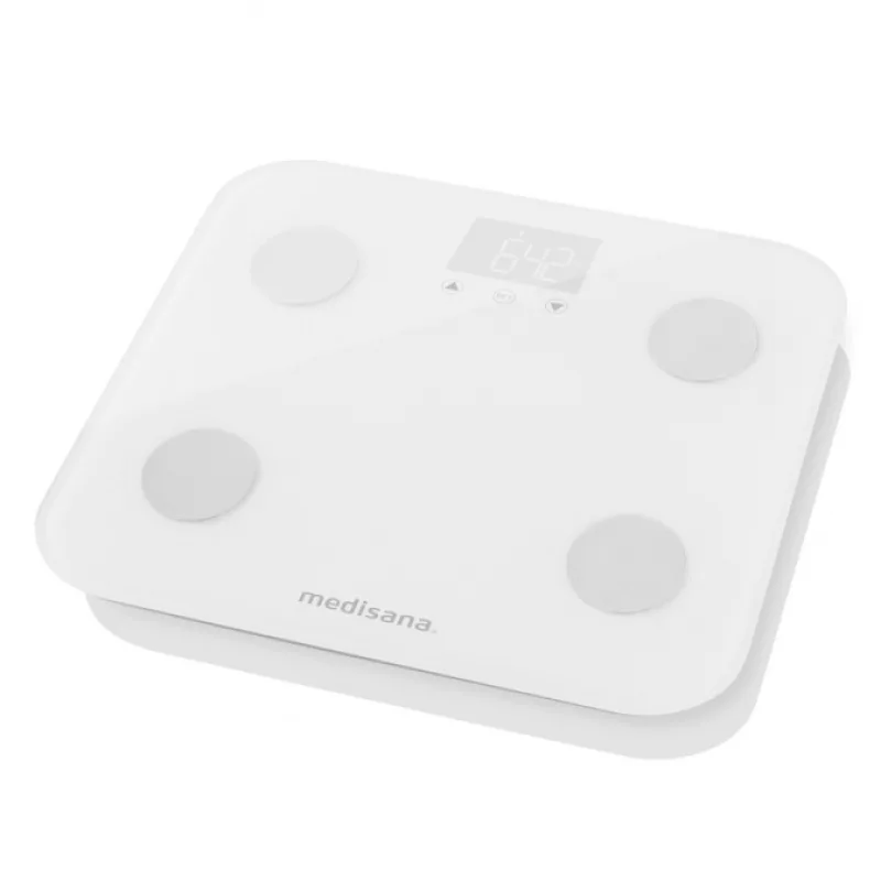 MEDISANA BS 600 Digitálna osobná váha do 180kg s Bluetooth a WiFi - biela