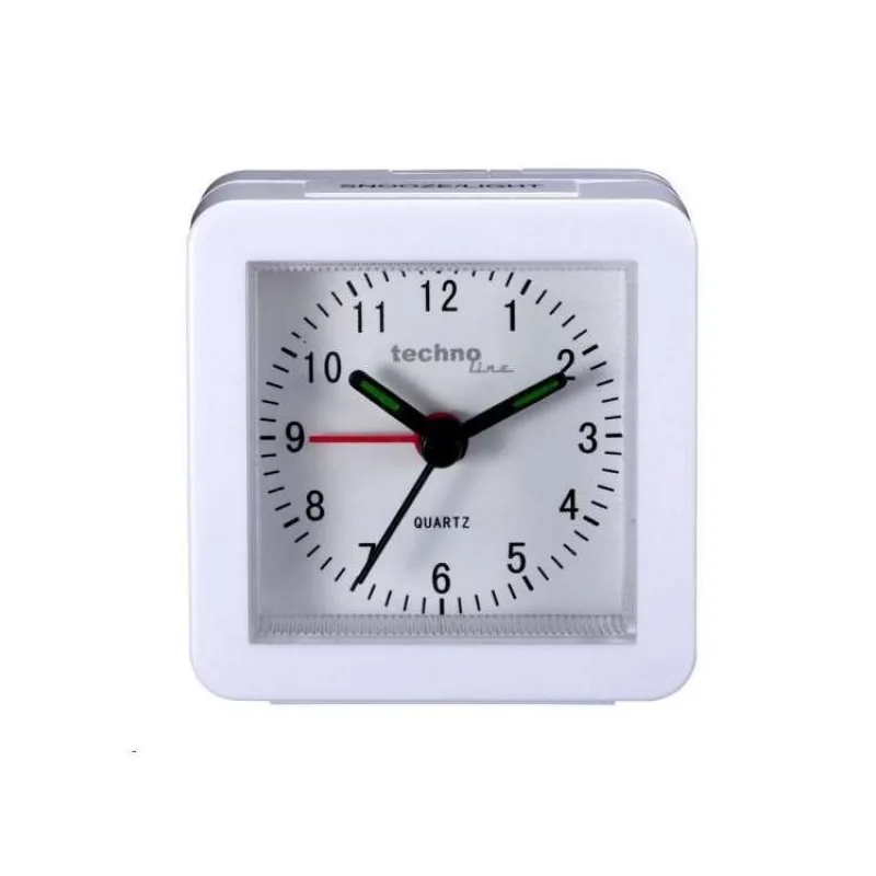 TechnoLine Modell SC analogový budík, bílý (Modell SC white)