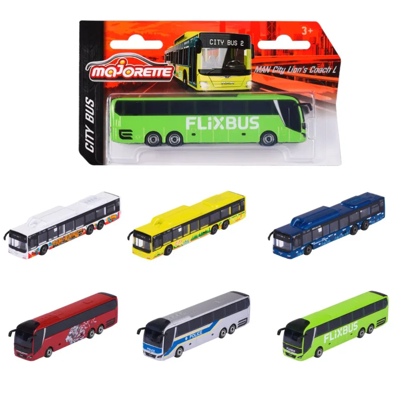 Majorette MAN Mestský autobus kovový, 6 typov