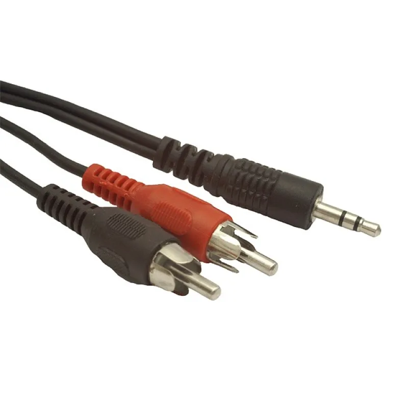 GEMBIRD kabel minijack 3.5mm - 2x RCA M/M 2,5m CCA-458-2.5M
