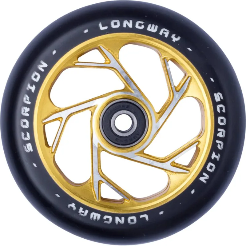 Longway Scorpion 110mm Pro Scooter Wheel - Gold