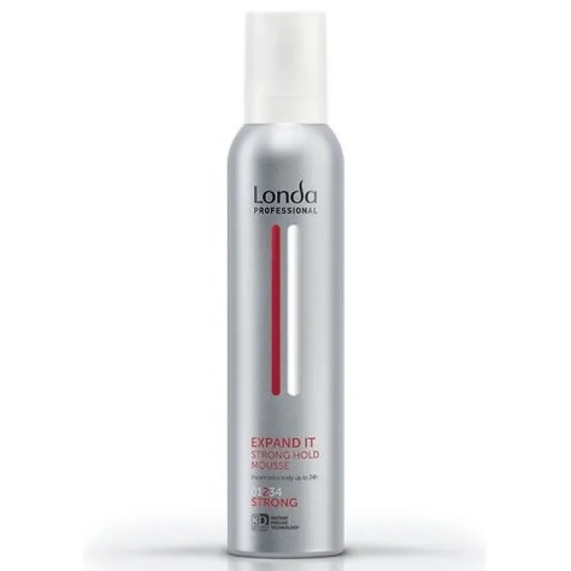LONDA Professional Expand It Volume Mousse Strong 200ml - penové tužidlo pre objem vlasov 250ml