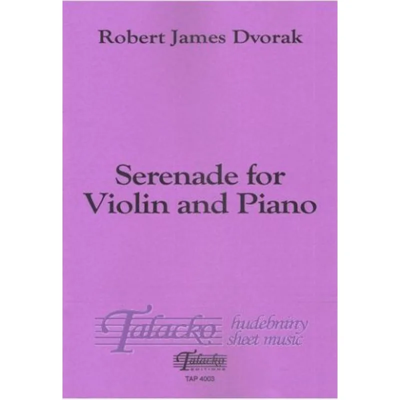 Talacko Editions Serenade for Violin and Piano