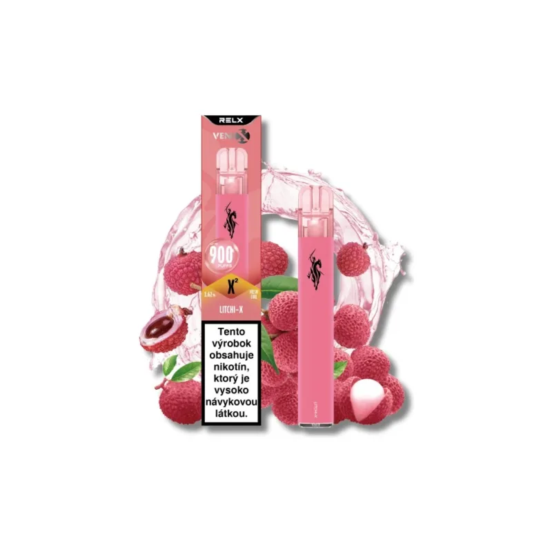 Venix jednorázová cigareta - Litchi-X2