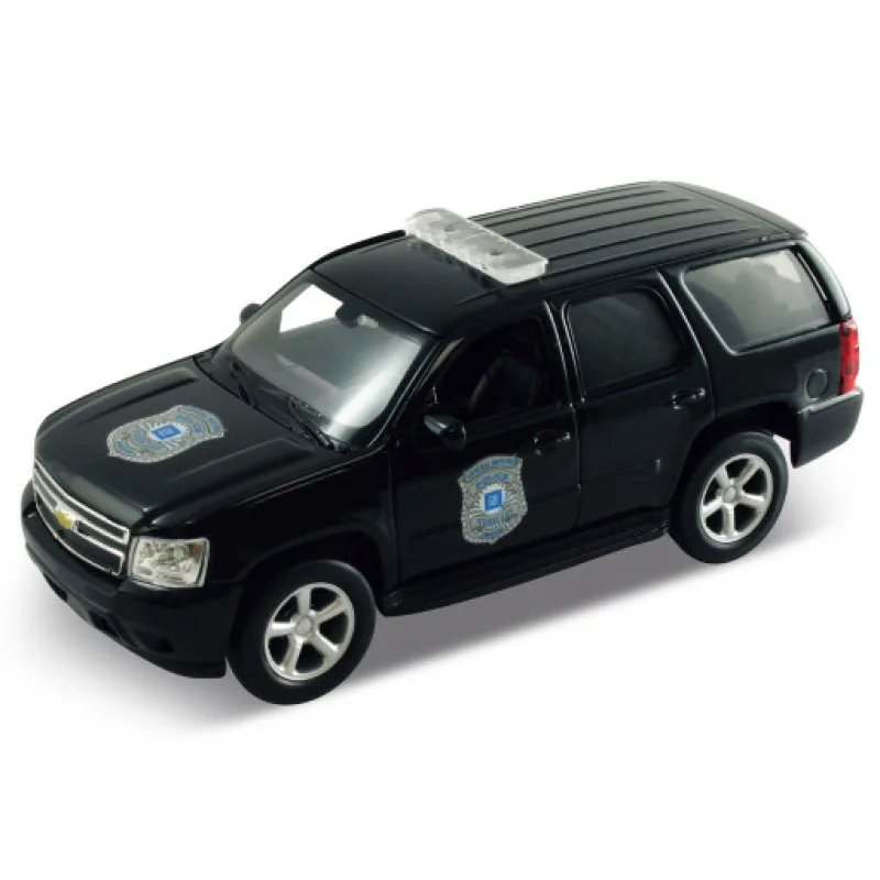Welly Chevrolet Tahoe Police 2008, Černý 1:34-39