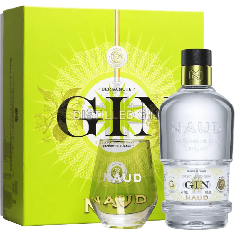 Naud Gin + 1 pohár 44% 0,7l