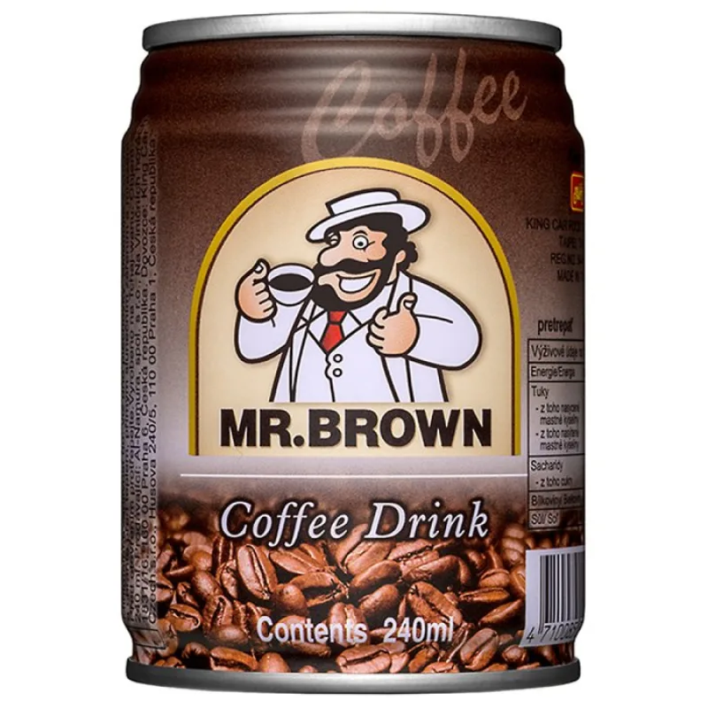 Mr. Brown ľadová káva plech 0,24l