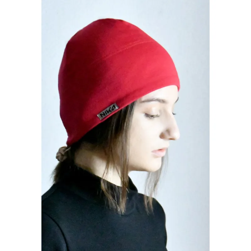 Termo športová čiapka funkčná - červená, L/XL