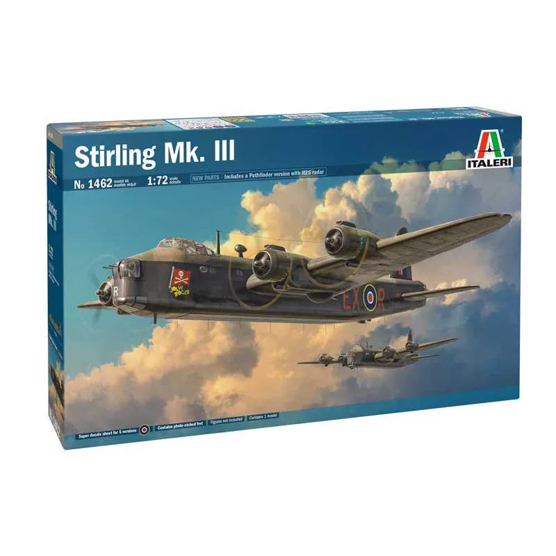 Italeri Model Kit lietadlo 1462 - Stirling Mk.III (1:72)