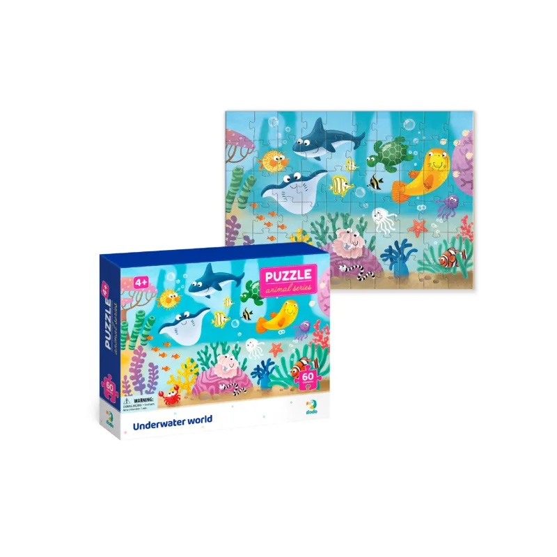 DODO Puzzle V mori 32x23cm 60 dielikov v krabičke 24x18x4cm