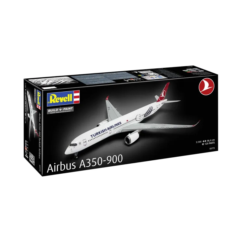 Revell Plastic ModelKit letadlo 03773 - Airbus A350-900 "Turkish Airlines" (1:144)