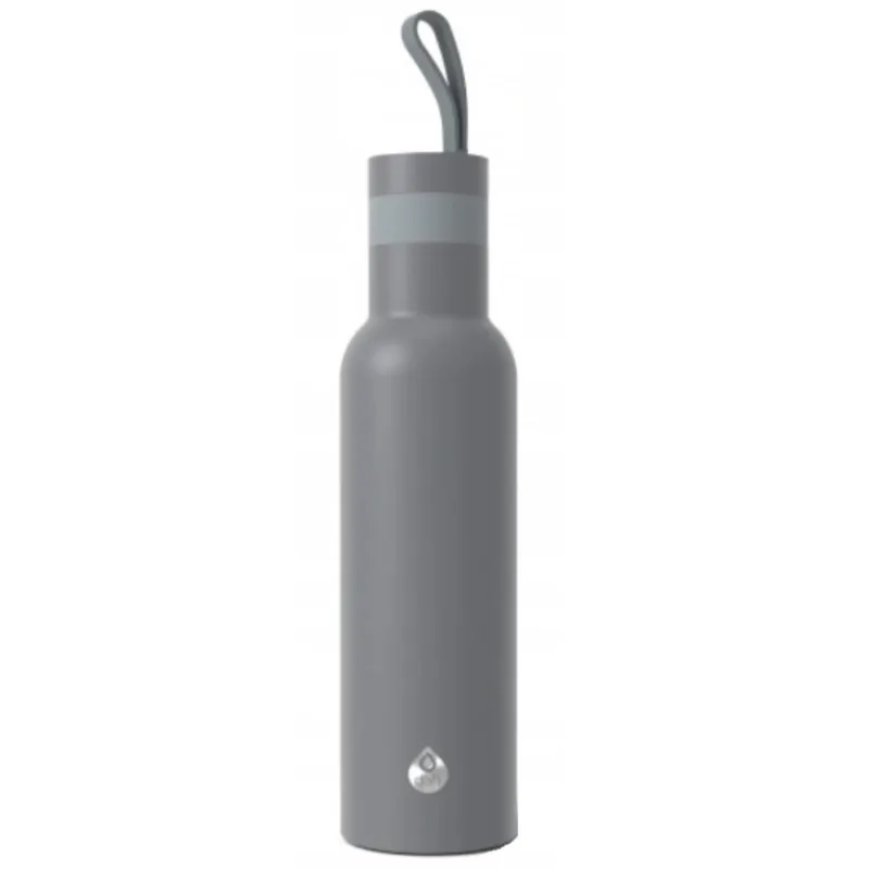 Termoska DAFI Thermal Bottle 0,5 l – šedá nerezová fľaša na teplé aj studené nápoje