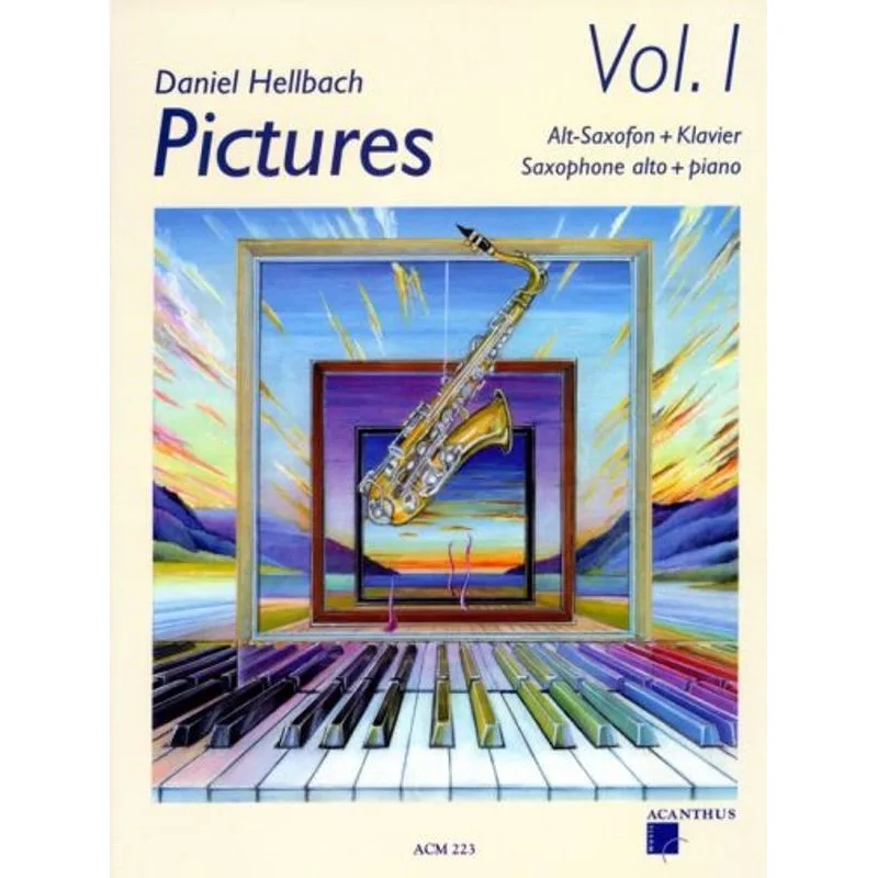 Acanthus Pictures 1 + CD (Alto Saxophone)