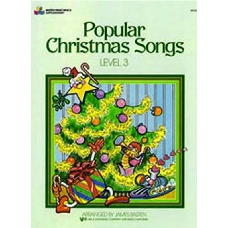 Neil A. Kjos Music Company Bastien Piano Basics - Popular Christmas Song - Level 3
