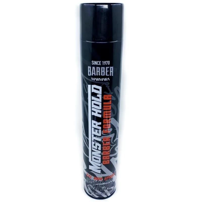 XXL lak na vlasy pre mužov MARMARA Barber Monster hold hair spray 750 ml