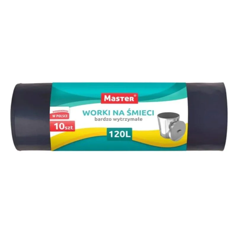 Vrecia do odpadkového koša Master 120L - 10ks
