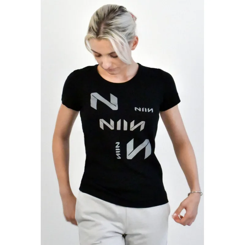 Dámske funkčné tričko NIIN Black Shine - čierna, XS