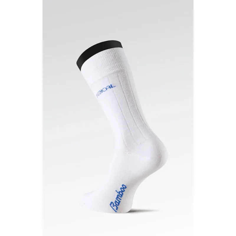 Bambusové ponožky zdravotné - MIX svetlá (biela, šampaň, béžová), 37-38