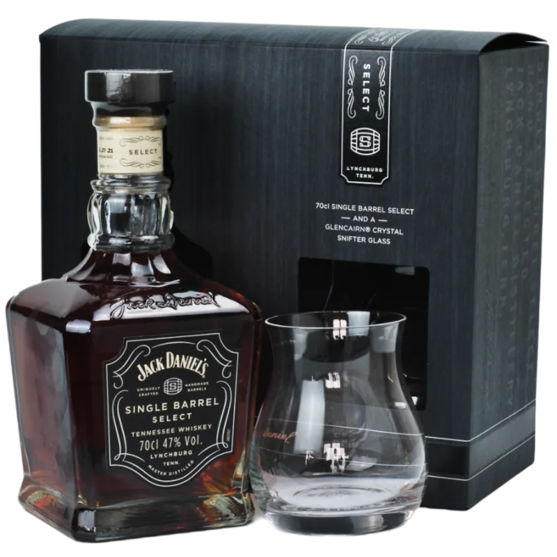 Jack Daniel's Single Barrel + pohár 45% 0,7L