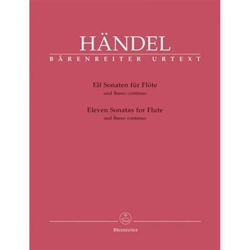 Bärenreiter Jedenáct sonát pro flétnu a basso continuo