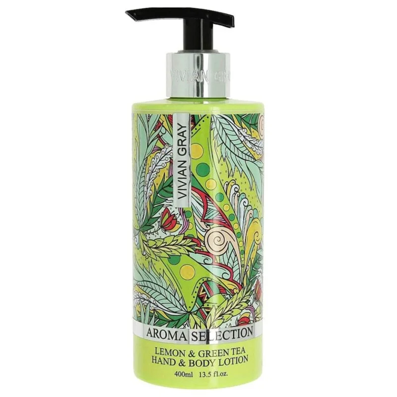 VIVIAN GRAY Aróma Selection Lemon And Green Hand and Body Lotion 400ml - telové mlieko
