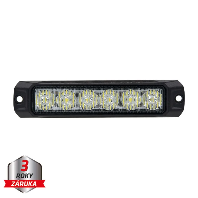 PROFI výstražné LED světlo vnější, bílé, 12-24V, ECE R10 CH-060W