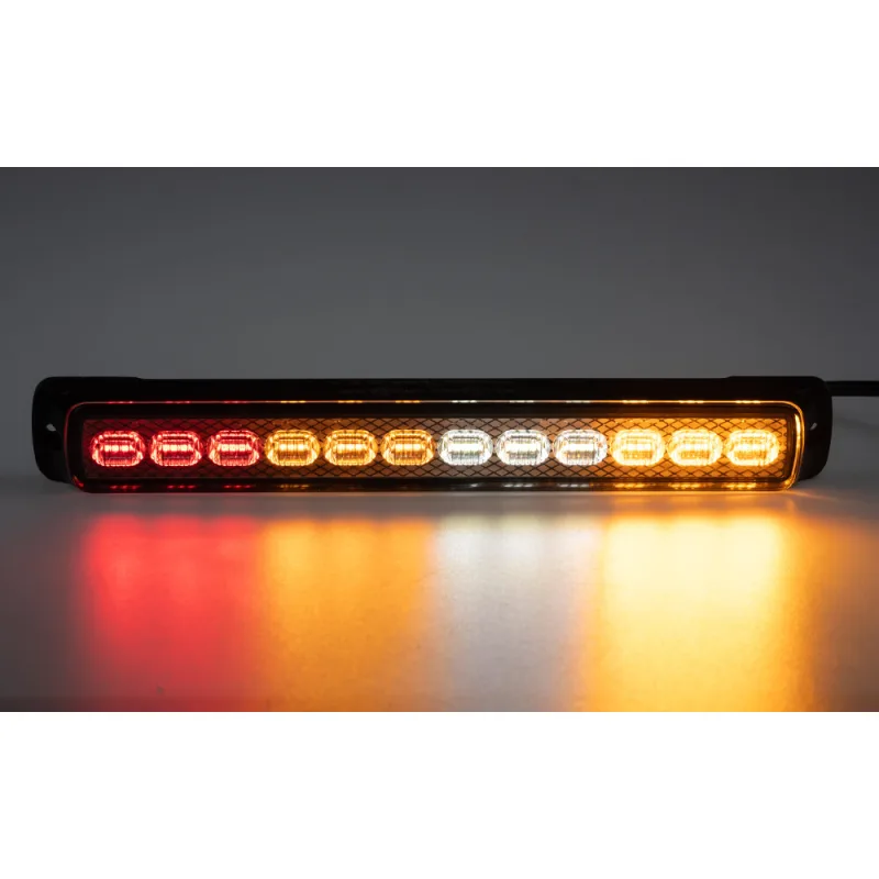 LED sdružená lampa zadní s výstražným oranžovým světlem, 12-24V, ECE R65 brTRL006