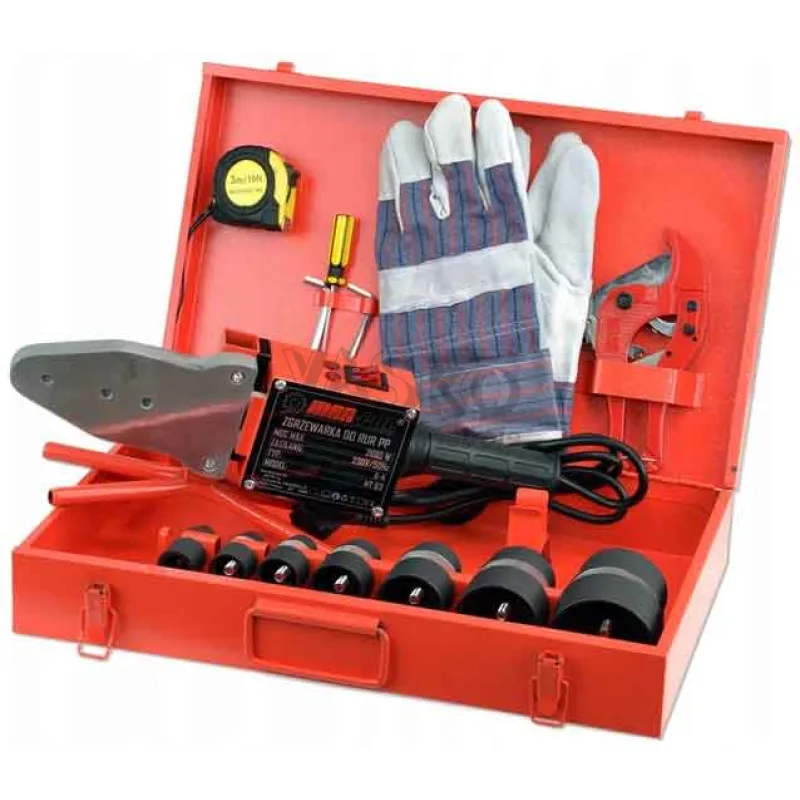 Polyfúzna zváračka, inštalatérska sada