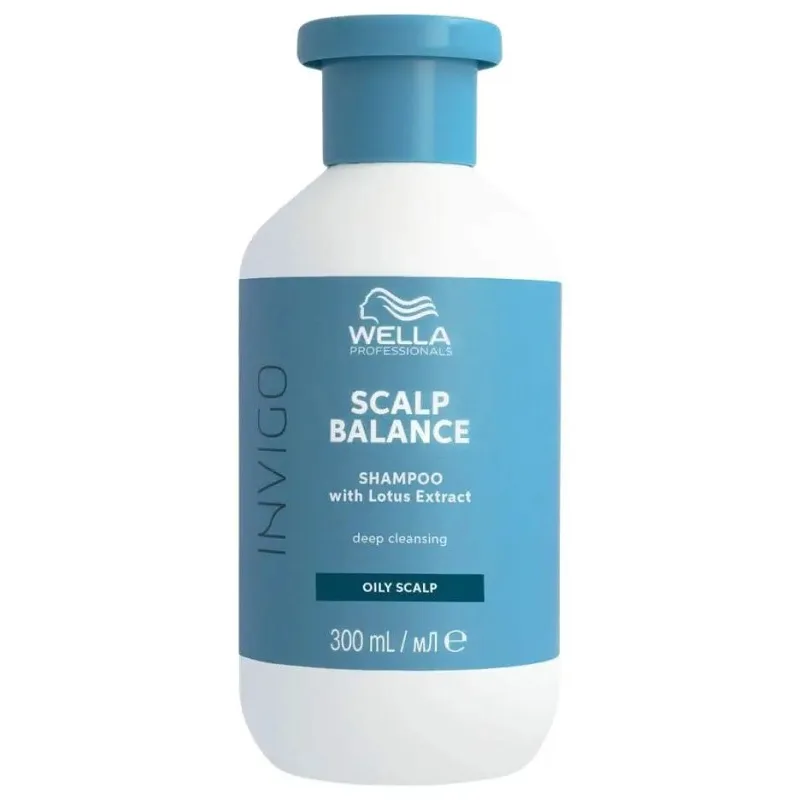 WELLA Invigo Scalp Balance Deep Cleansing Shampoo 300ml - čistiaci šampón na mastnú pokožku
