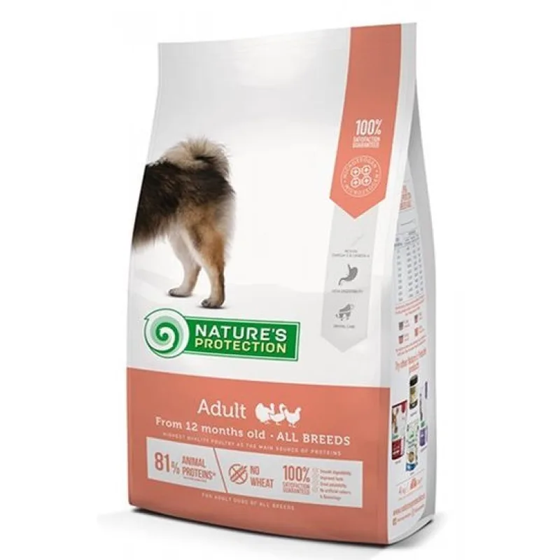 Natures Protection Nature´s Protection dog adult all breed poultry 12 kg