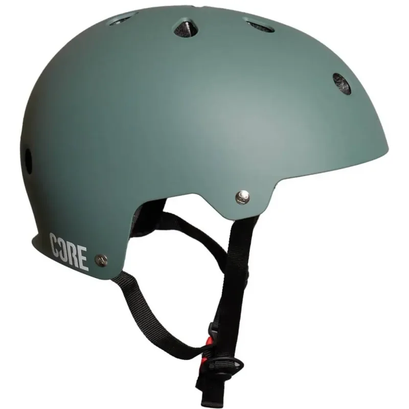 CORE Action Sports Helmet - Army Green Khaki