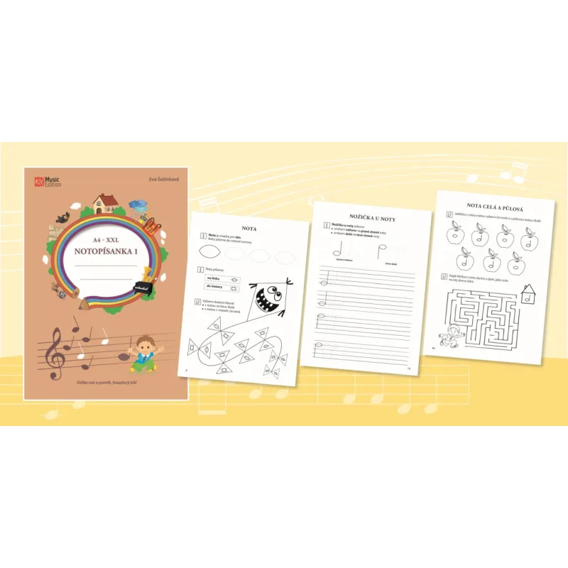 Eva Šašinková Notopísanka 1 - XXL (A4)
