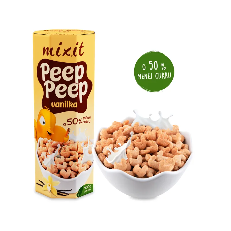 Mixit Cereálie Peep Peep vanilka 280 g