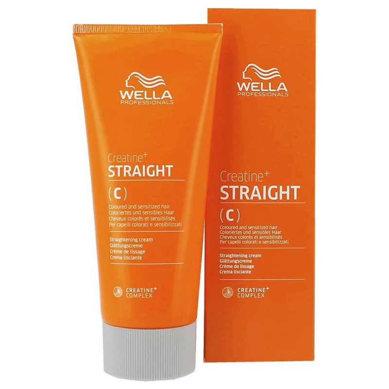 WELLA Straight C Creatine + 200ml - narovnávač pre farbené vlasy a jemné vlasy