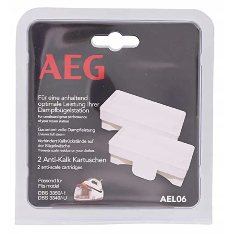 Kazety proti vodnému kameňu AEG - pre parné žehliace stanice - EDBS 3350