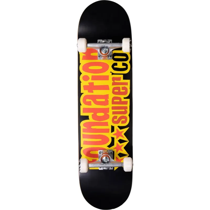 Foundation 3 Star Skateboard Komplet (8.125"|Černá)