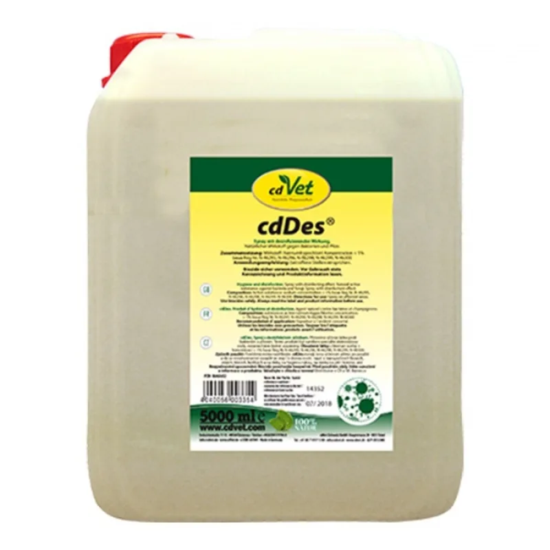 cdVet Prírodná dezinfekcia - cdDes 5000 ml